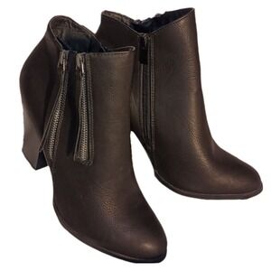 JG Brand Black Ankle‎ Boots Women NWOT SKUW427